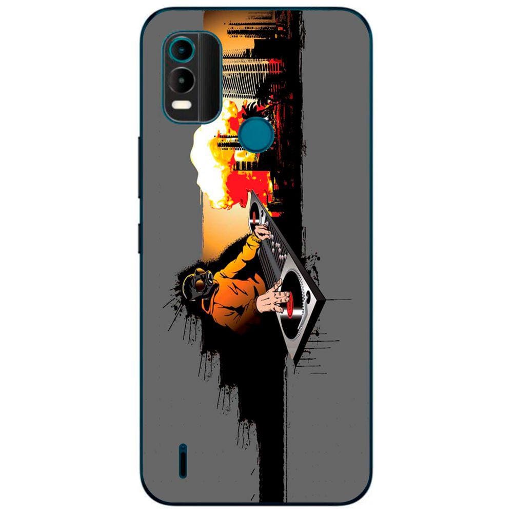 Capa Adesivo Skin264 Verso Para Nokia C21 Plus 2022