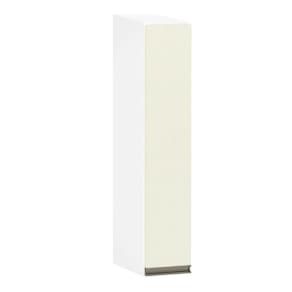 Armário Aéreo 15cm 1 Porta Pérola Branco Polar C/Kashmir