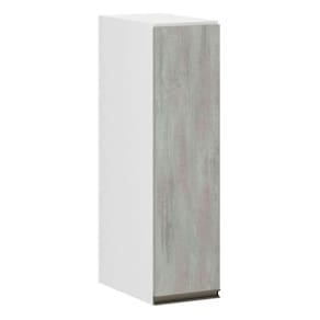Armário Perola 20cm 1 Porta Branco Polar C/Concreto