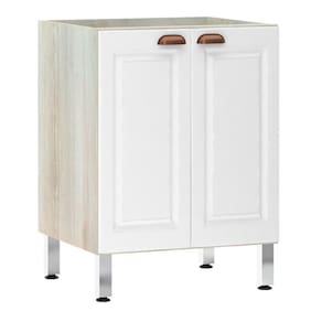 Balcão De Cozinha S/ Tampo 60cm 2 Portas Agatha Legno Crema