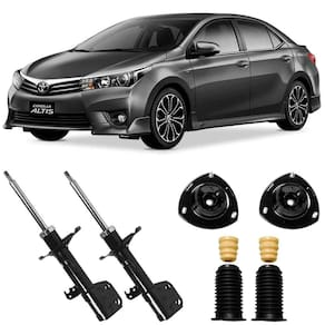2 Amortecedor Corolla 2015 A 2018 Dianteiro Le Kyb E Kit