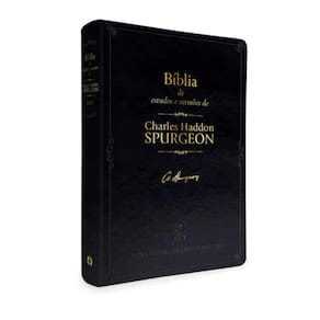 Bíblia De Estudos E Sermões De C. H. Spurgeon: Nova Versão Transformadora, De Spurgeon, Charles Haddon. Editora Ministér