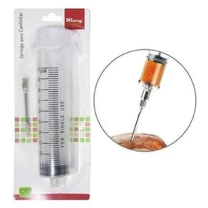 Seringa P/ Injetar Temperos Carnes Frangos Churrasco 100ml