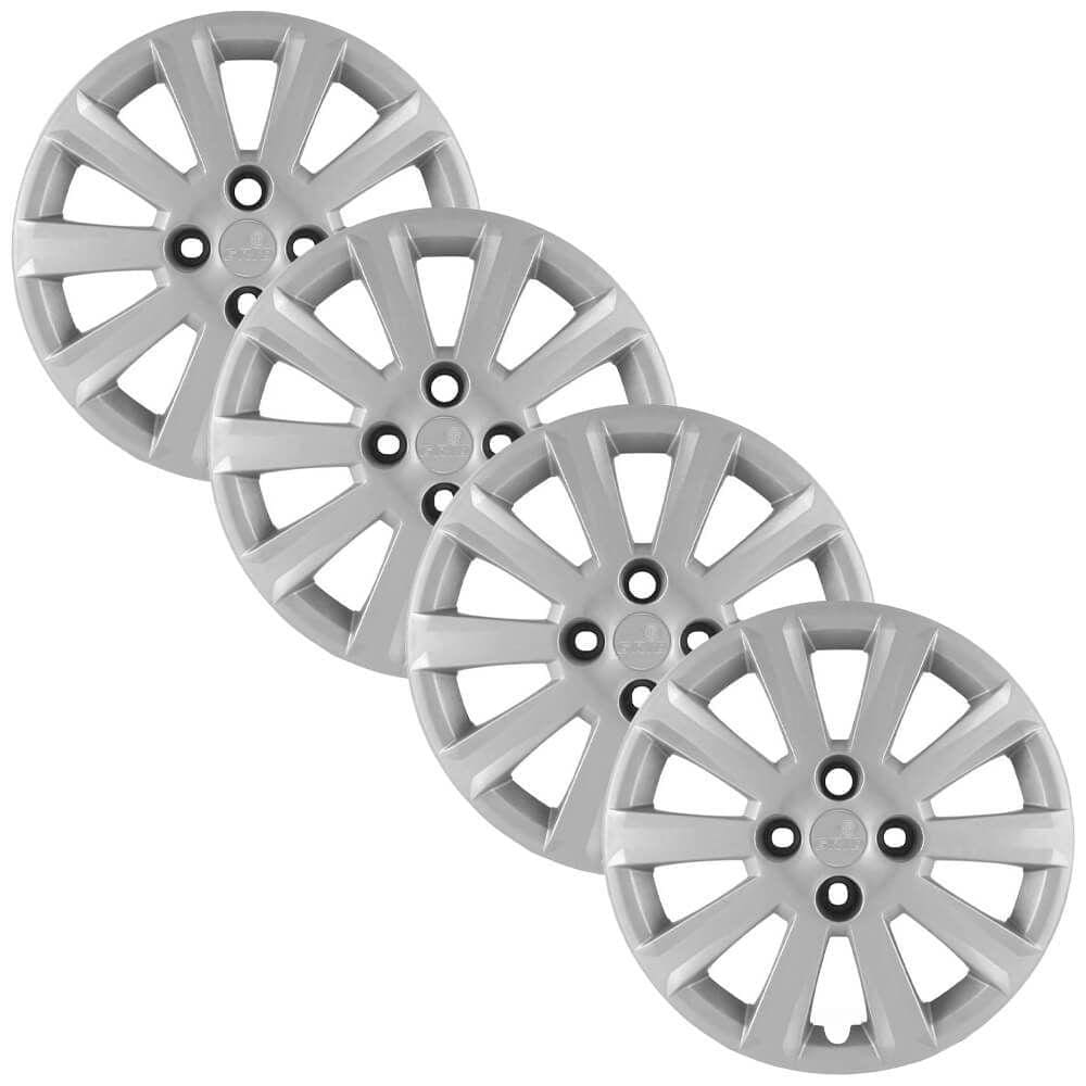 4 Calota Original Gol G5 Voyage Confortline Prata Aro 15