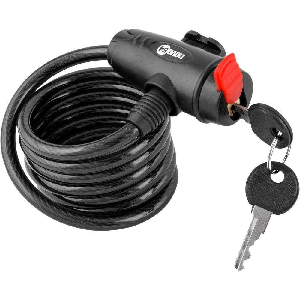 Cadeado Para Bicicleta 150cm Com Chave Nove54
