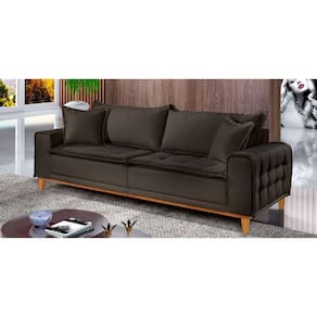 Sofá Fixo Orfeu 2 Lugares Luxo 160cm Castellar Móbile