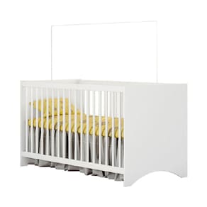 Berço Nacional Gutti Cor Branco - Móveis Estrela