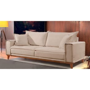 Sofá Fixo Aquiles 3 Lugares Luxo 200cm Castellar Móbile