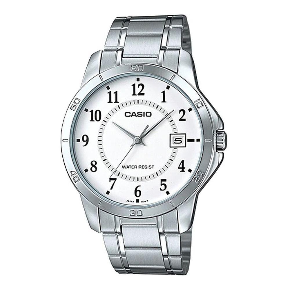 Relógio Casio Masculino Analógico Prata MTP-V004D-7BUDF