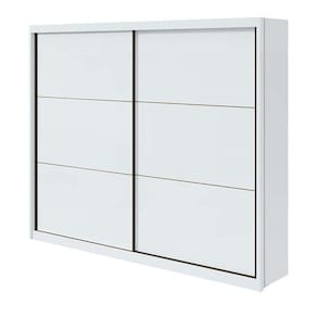 Guarda Roupa Casal 2 Portas 6 Gavetas Toronto Lopas Branco