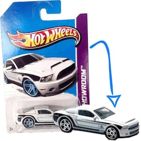 HOT WHEELS 10 Ford Shelby GT500 Supersnake Mattel X1954