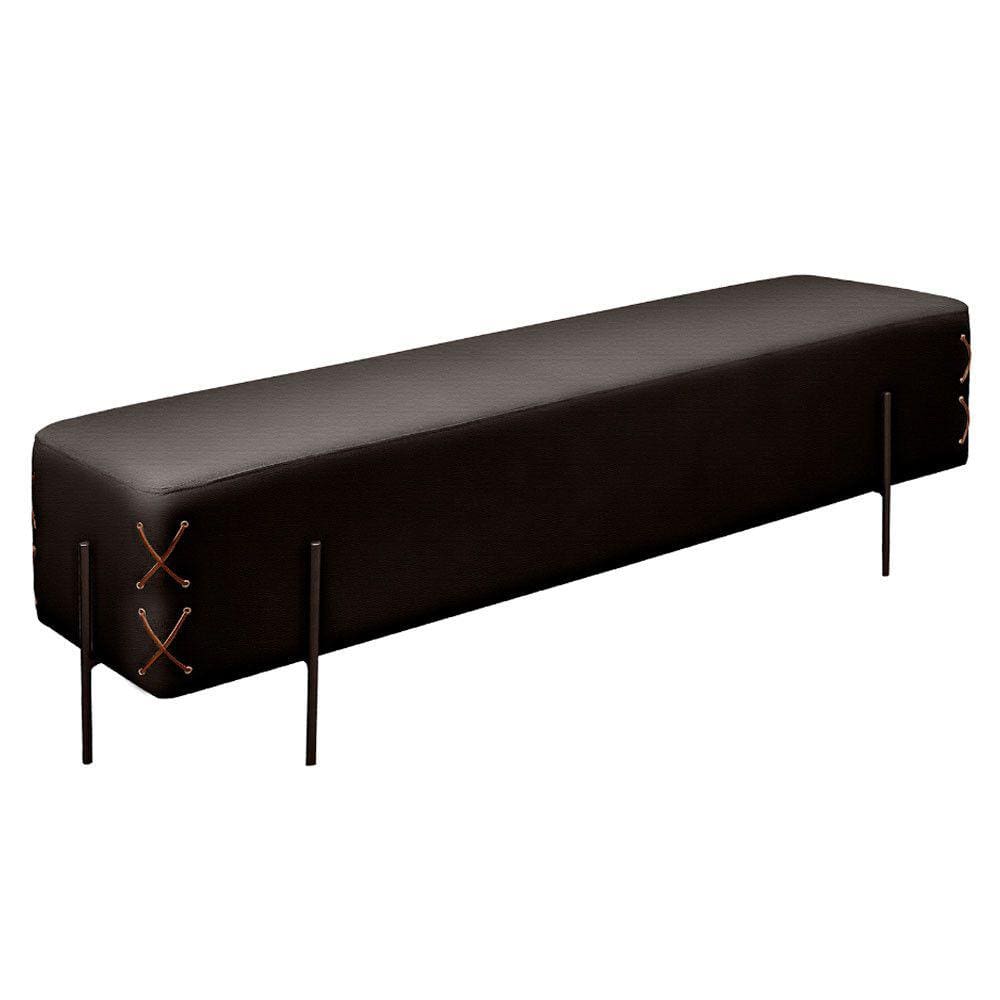 Recamier Eros Luxo Base Preto Castellar Móbile
