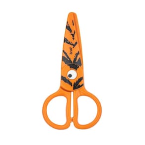 Tesoura Plástica 13cm Pet Zoo Animais Sem Lâmina Brw | 1ª Infancia | Material Escolar Papelaria