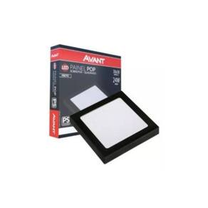 Painel Led Avant Quadrado Sobrepor 24w 6500k Bivolt 15 Uni.