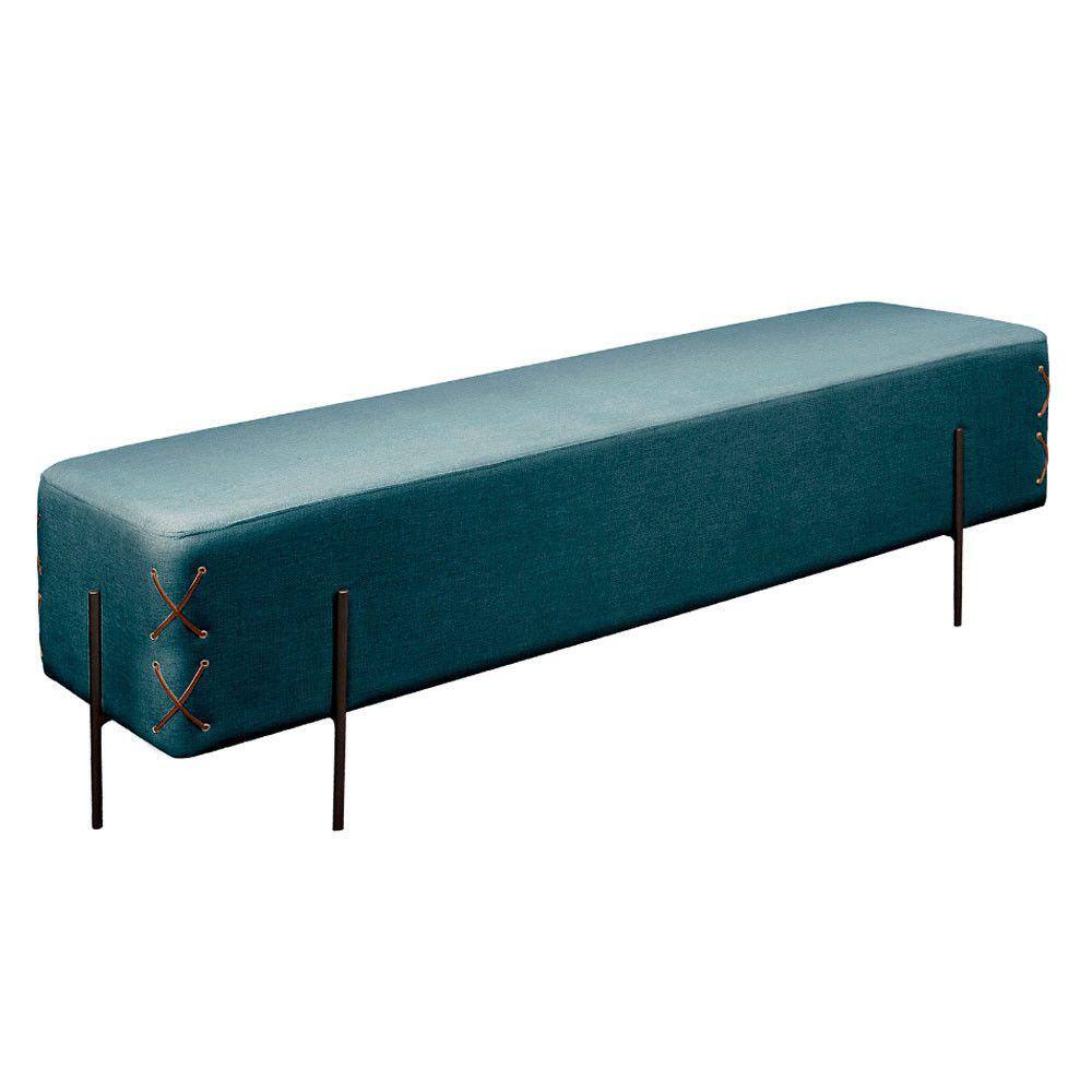 Recamier Eros Luxo Base Preto Castellar Móbile