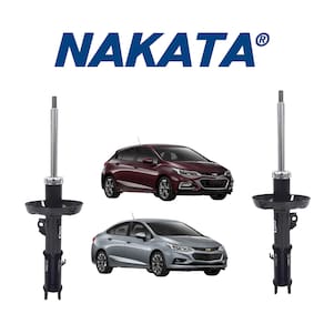 Par Amortecedor Chevrolet Cruze Sedan 2016 A 2019 Dianteiro Direito + Esquerdo Nakata