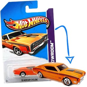 HOT WHEELS Mercury Cyclone 69 2012 Premiere Mattel V5338