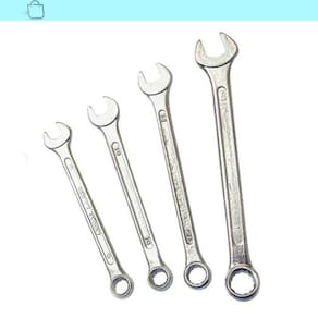 Kit 4 Chaves Combinada Boca Estrela Starfer 9mm a 12mm