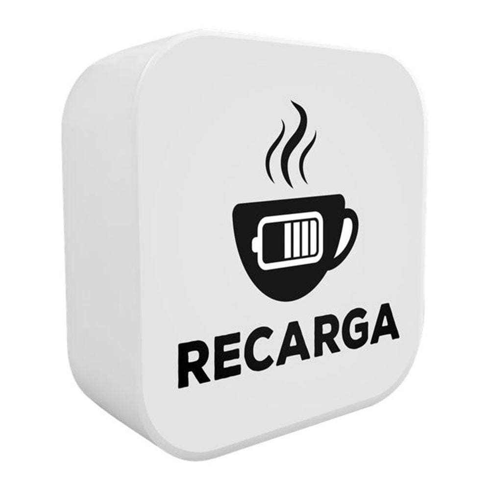 Luminária Box Hora da Recarga