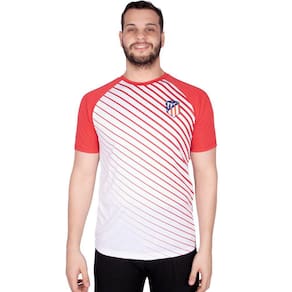 Camisa Atlético Madrid Stripes Branco