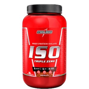 Iso Triple (Whey Protein Isolado) Zero Integralmédica Sabor Chocolate 907g