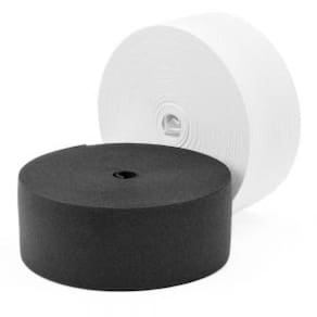 Elástico Colombe Crochet São José Nº 60 mm - 10 Metros - Preto