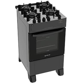Fogão Atlas Mônaco Top Glass 4 Bocas Acendimento Automático