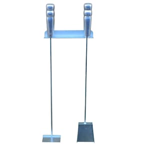 Kit Limpeza De Churrasqueira Rastelo De Brasa E Pa 59 Cm