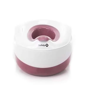 Penico Troninho Infantil - Flex Potty - 3 em 1 - Rosa - Safety 1st