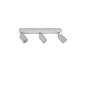 Spot Sobrepor Direcionável Triplo com Base Branco GU10 42cm