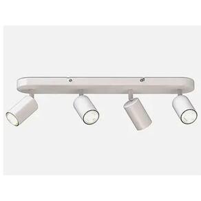 Spot Sobrepor Direcionável Quadruplo com Base Branco GU10 55cm