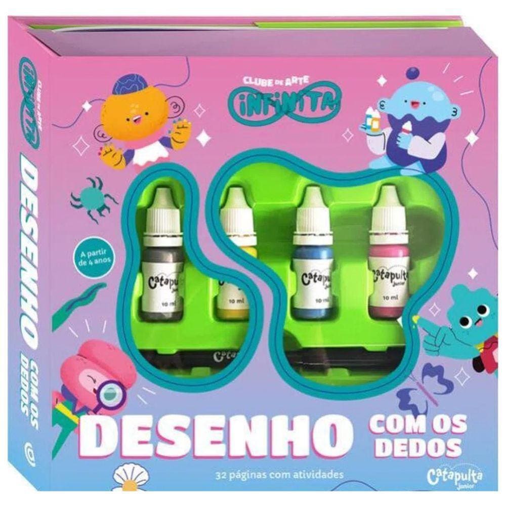Clube de Arte Infinita: Desenho Com os Dedos