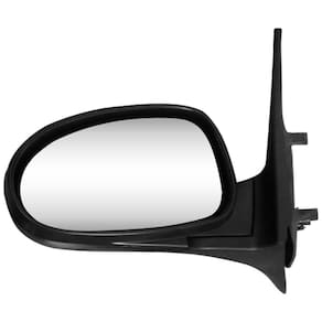 Retrovisor Vw Gol 95/99 2 Portas Preto Sem Controle Carolcar