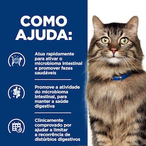 Ração Hills Prescription Diet Gatos Gastrointestinal Biome 1,8kg