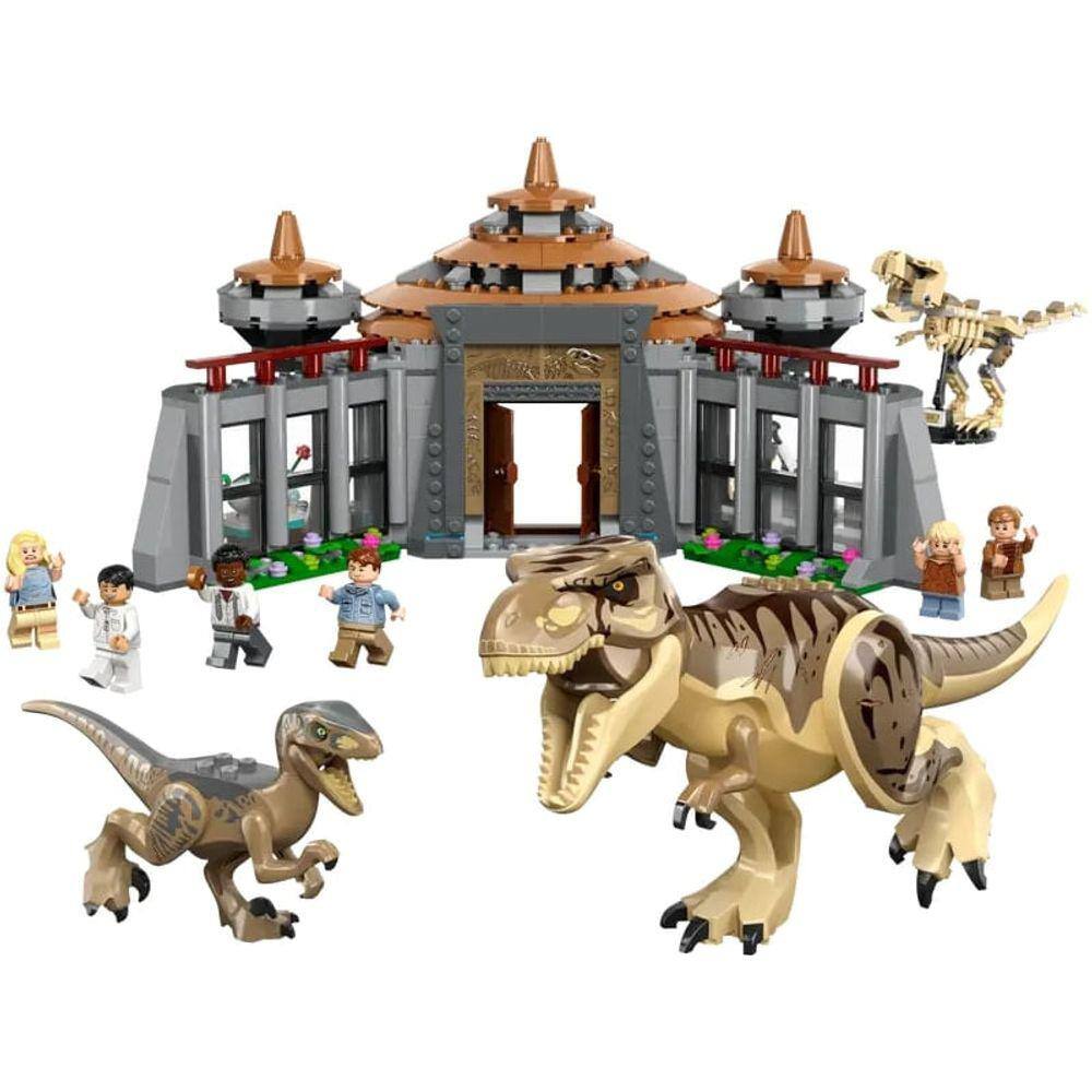 LEGO Jurassic World Ataque do Giganotossauro e do Therizinossauro (76949)