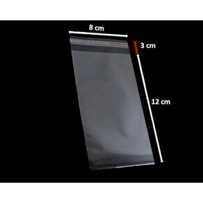 Saco Adesivado Plastico Transparente 8x12 C/ 1.000 Unidades