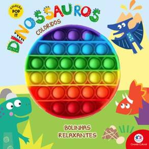 Livro Dinossauros Coloridos