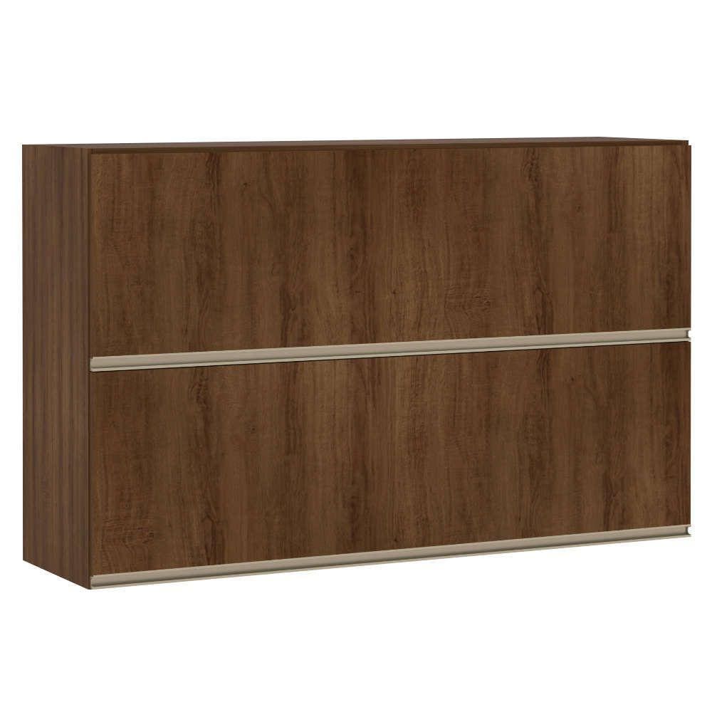 Armário Jade para Cozinha Basculante Duplo 120 cm 2 Portas Luciane