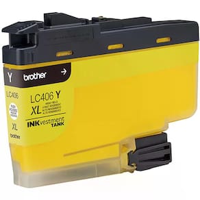 Cartucho de Tinta Brother LC406XLYS Amarelo Alto Rendimento