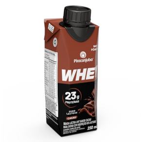 Bebida Láctea com Whey - 250ml - Zero Lactose - Piracanjuba