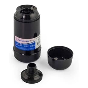 Garrafa Termica Minigarbo 250ml Preta Rolha Clean Termolar