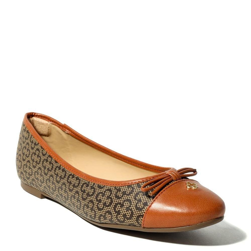 Sapatilha Feminina Capodarte Monograma Camel 4009962