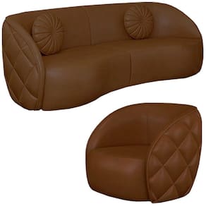 Jogo Sofa 240 cm 3 Lug E Poltrona 1 Lug Passion TCS 132 Corano Moll
