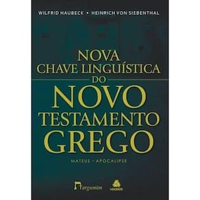 Nova Chave Linguística Do Testamento Grego Capa Dura