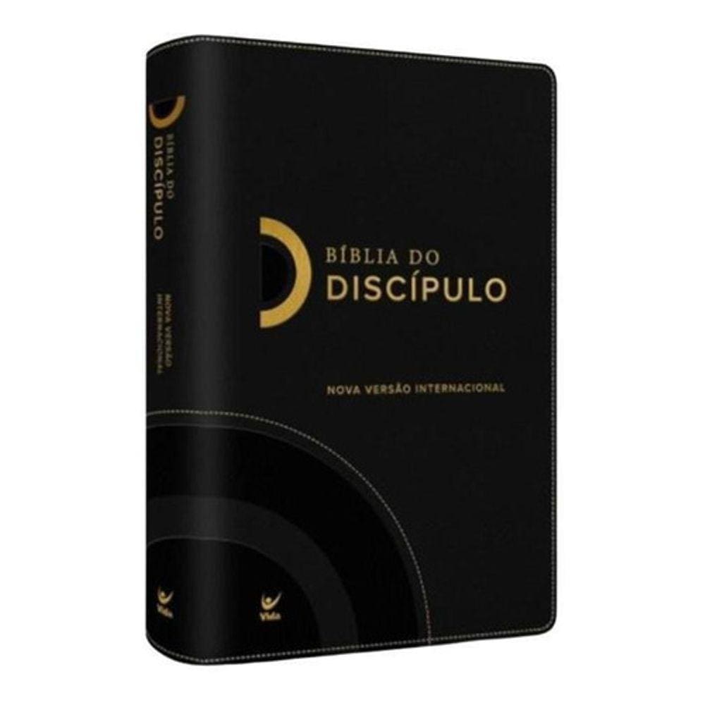Bíblia Do Discípulo | Nvi | Luxo | Preta
