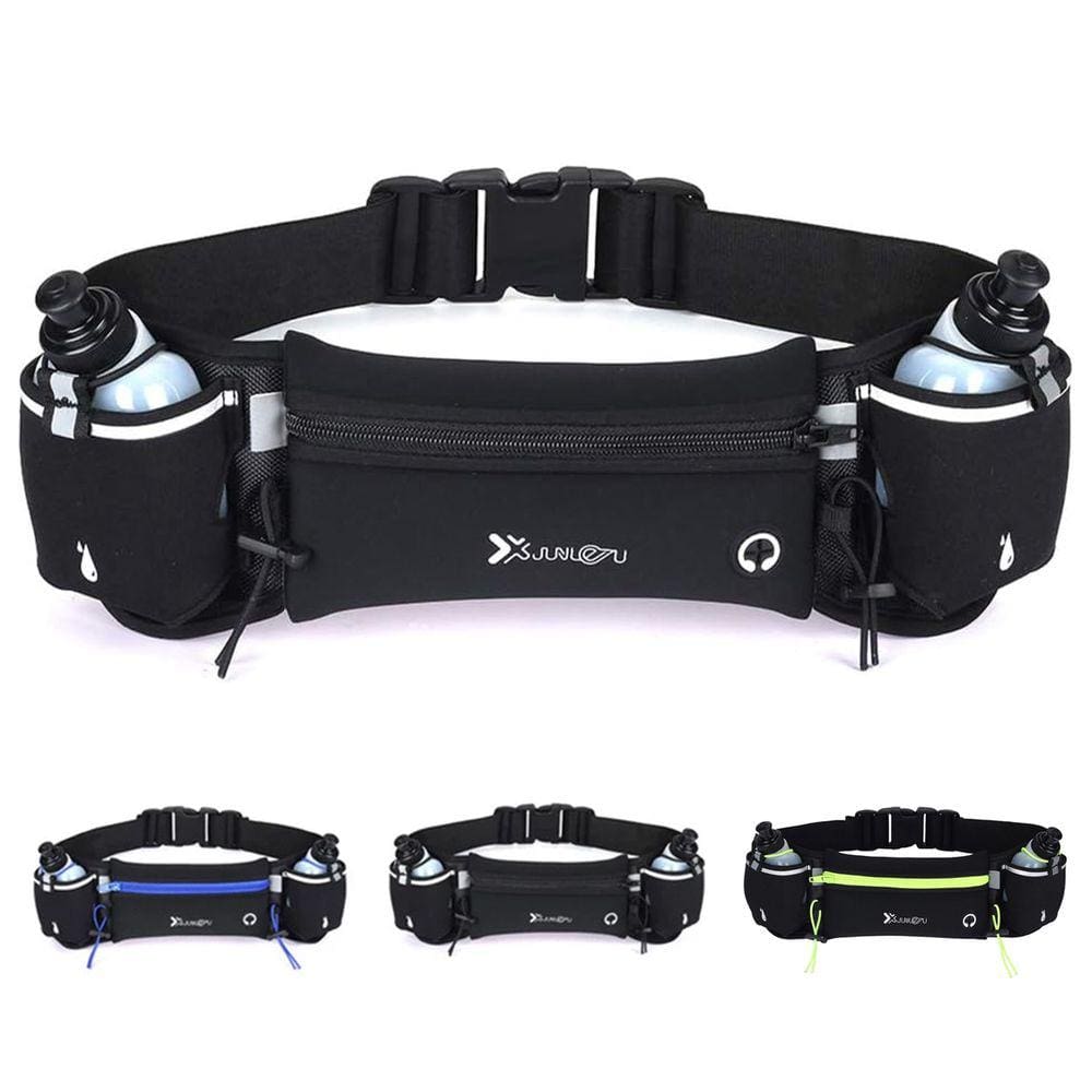 Cinto de Hidratação Lorben Corrida Ciclismo com 2 Garrafas d´água Esportes Fitness GT6243