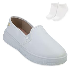 Tênis Slip On Moleca e Meia ML23-57861