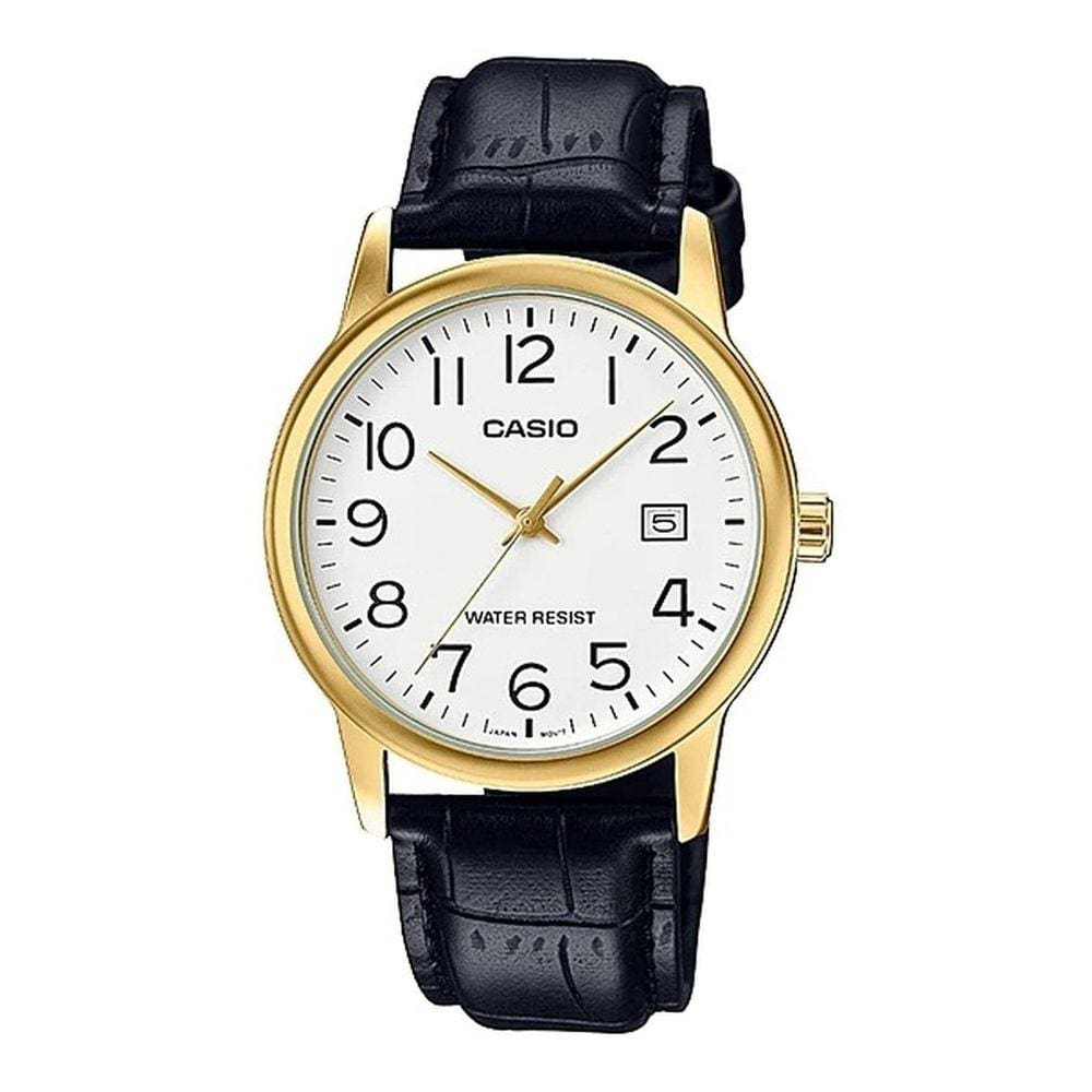 Relógio Casio Masculino Analógico Social Dourado MTP-V002GL-7B2UDF