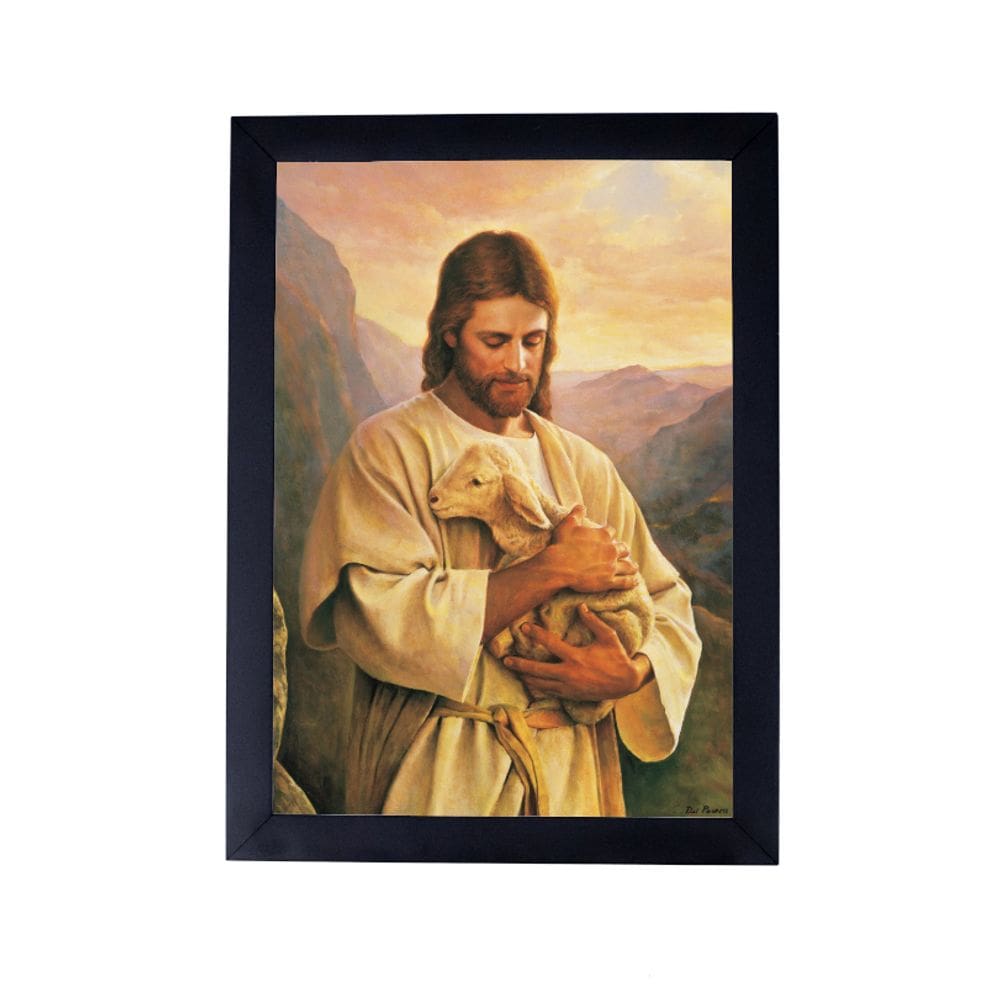 Lindo Quadro jesus cristo fé 24X33 P8461