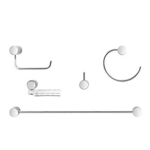 Kit De Acessórios Para Banheiro Single 05 Peças - Docol
